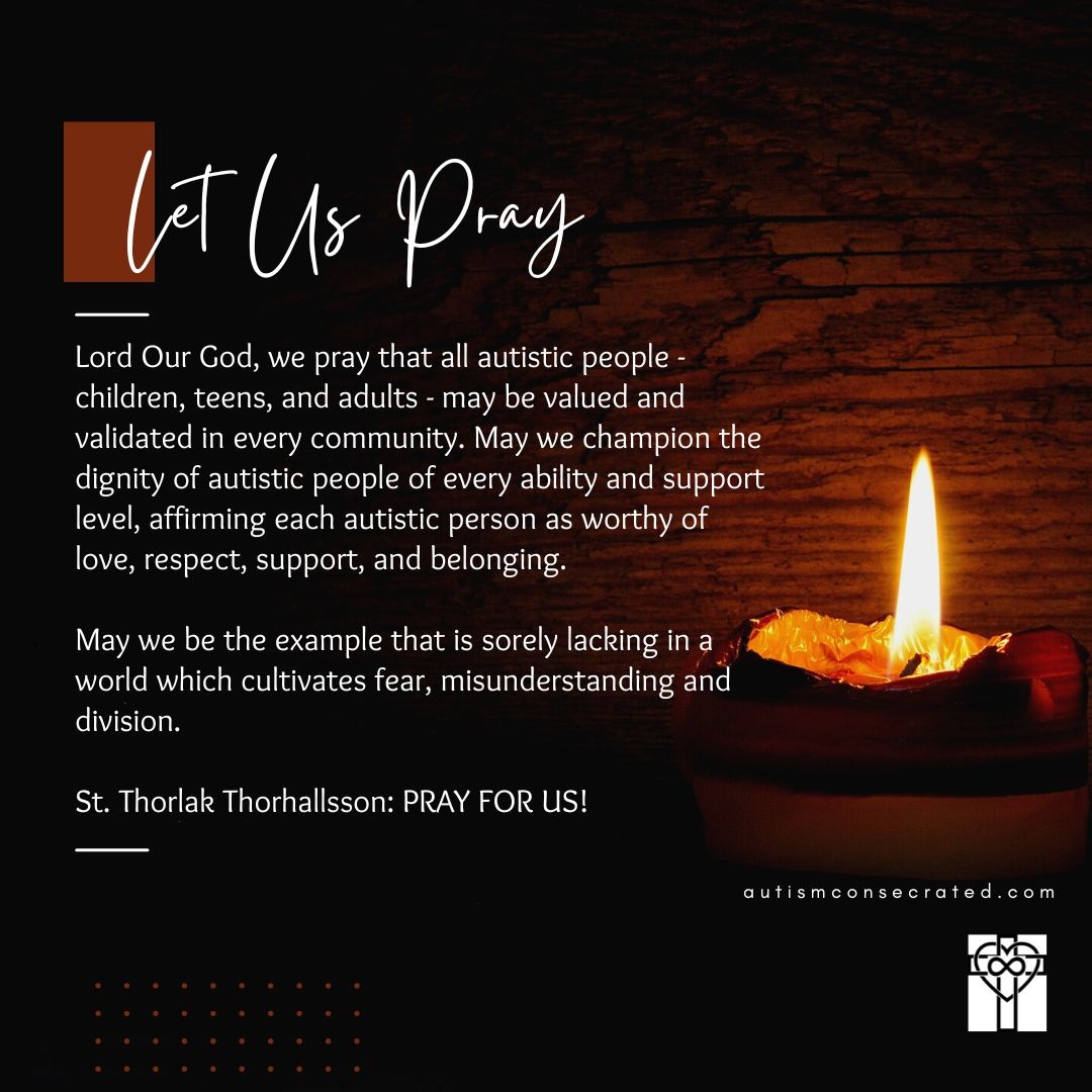 Prayer to Champion the Dignity of All Autistic People